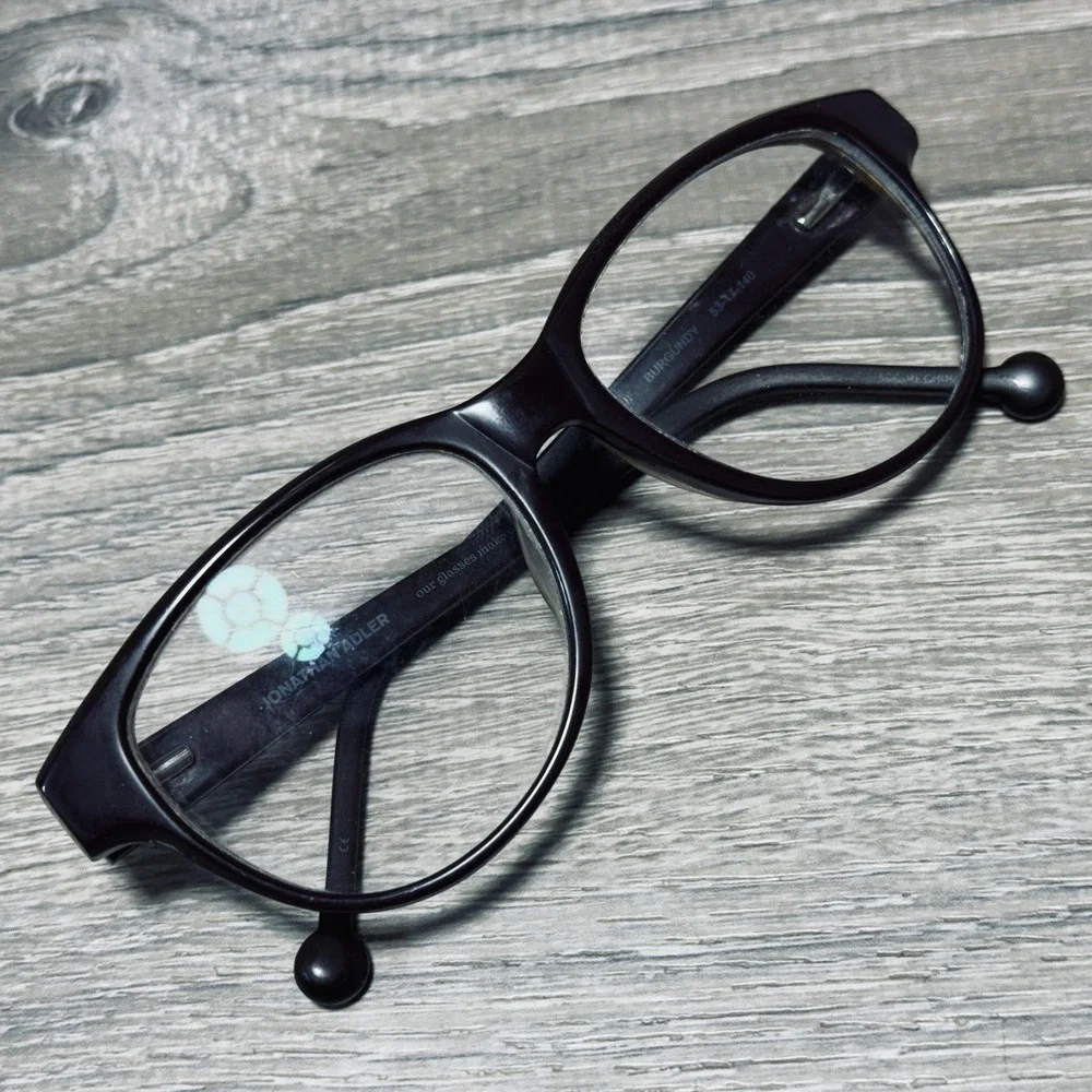 Jonathan Adler JA310 UF Eyeglass Frames Womens 53-17-140 Burgundy‎ Tortoise